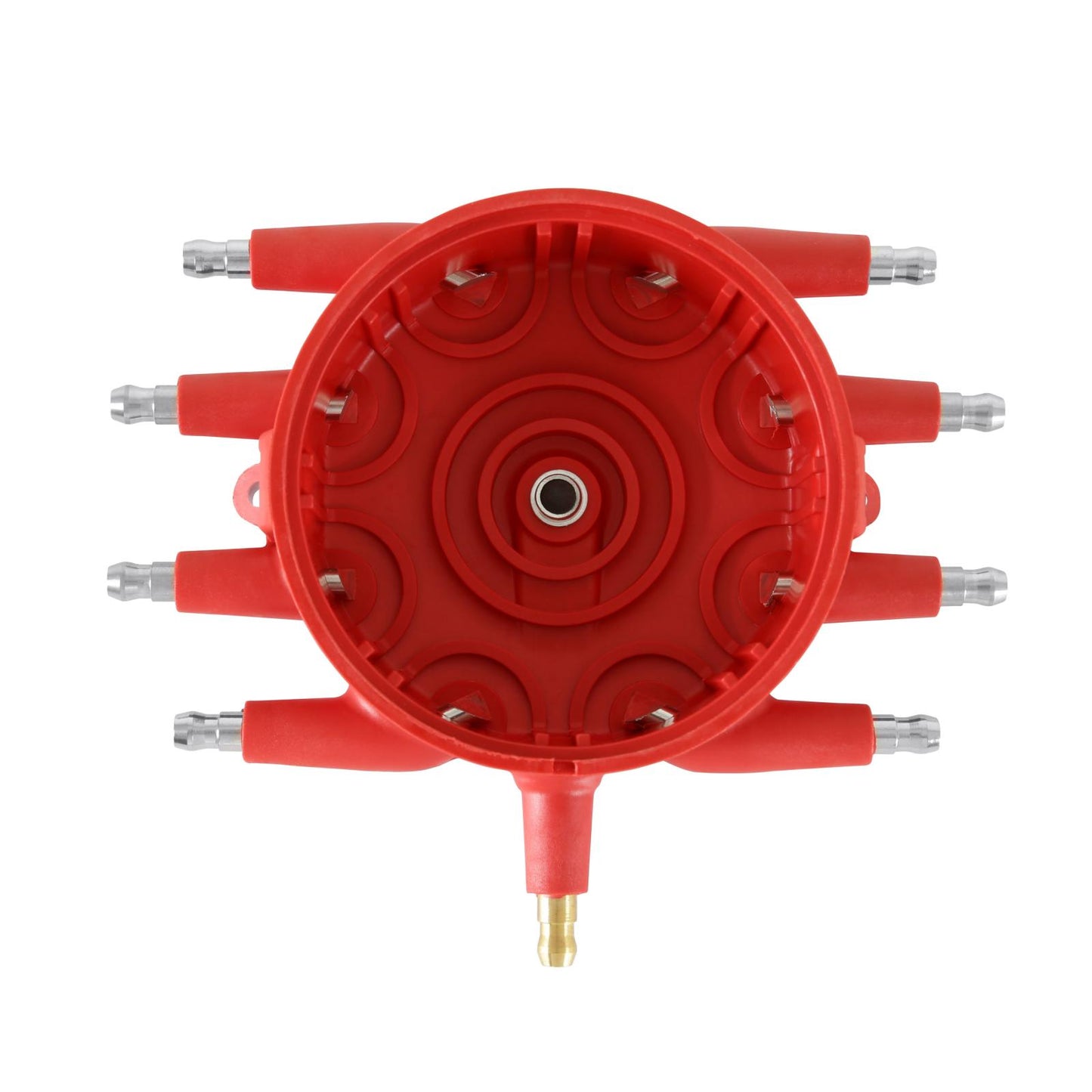 Crab Style Distributor Cap Injection Molded From Dupont Rynite Material And Feature Spark Plug-Style Terminals MSD Ignition-8