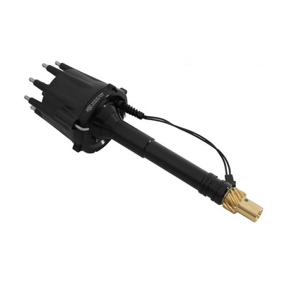 Black Chevy V8 Pro-Billet Distributor W/ Locked-Out Timing & Bronze Gear For Your Ford, Chevy Or Chrysler Must Be Used With 6, 7, Or 8-Series MSD Ignition-2