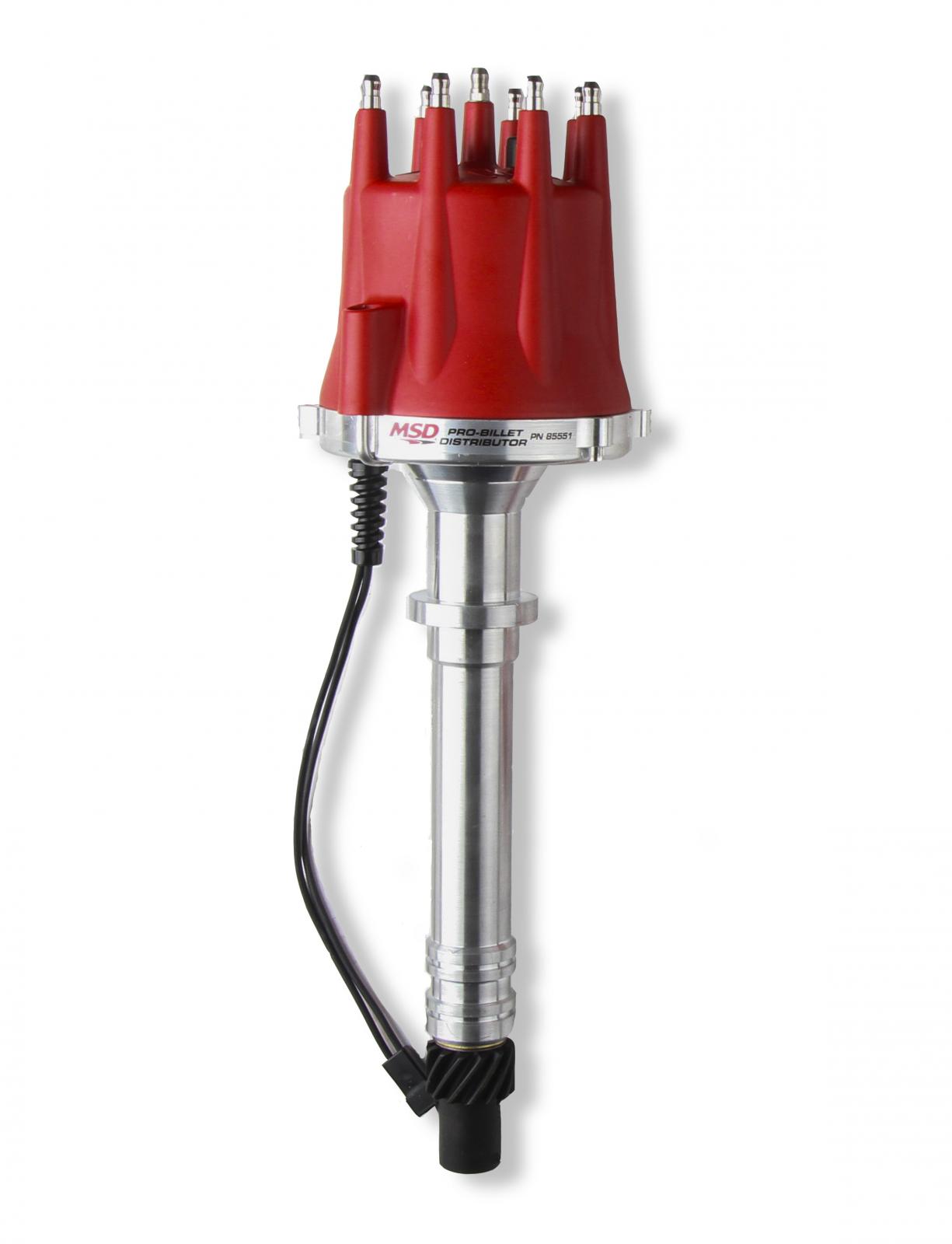 Chevy V8 Pro-Billet Distributor This Is Our Most Popular Performance Distributor. Must Be Used With An 6, 7 Or 8-Series MSD Ignition