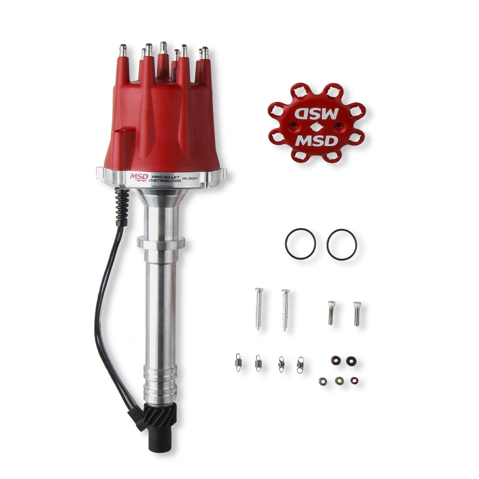 Chevy V8 Pro-Billet Distributor This Is Our Most Popular Performance Distributor. Must Be Used With An 6, 7 Or 8-Series MSD Ignition-2