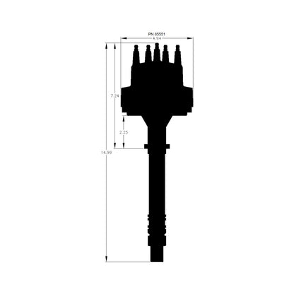 Chevy V8 Pro-Billet Distributor This Is Our Most Popular Performance Distributor. Must Be Used With An 6, 7 Or 8-Series MSD Ignition-3