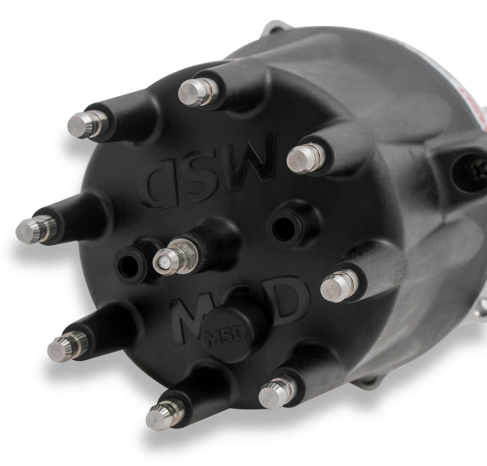 Chevy V8 Pro-Billet Distributor W/Black Cap The Most Popular Performance Distributor In The Market And Now Comes With Black Cap Must Be Used With An 6, 7 Or 8-Series MSD Ignition-2