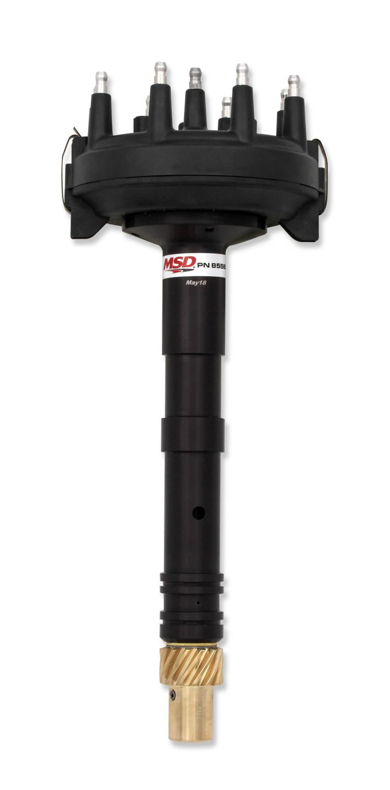 Tall Block Chevy V8 Crank Trigger Distributor Distributor Designed For Race Applications Using Crank Trigger Systems MSD Ignition