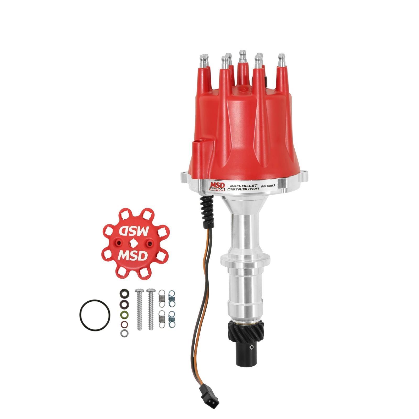 Pontiac V8 350-455 Pro-Billet Distributor Fits 326, 350, 389, 400, 421, 428, And 455 Pontiac. Must Be Used With An 6, 7 Or 8-Series MSD Ignition
