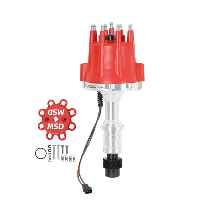 Oldsmobile V8 350-455 Distributor Fits Olds 260, 307, 330, 350, 400, 403, 425 And 455. Must Be Used With An 6, 7 Or 8-Series MSD Ignition
