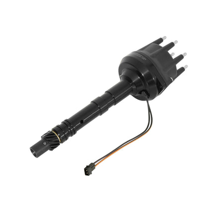 Black Small Diameter Chevy V8 Pro-Billet Distributor All The Performance Of Our Pro-Billet Line Now In Black For Your Ford, Chevy Or Chrysler. Must Be Used With 6, 7, Or 8-Series MSD Ignition-1