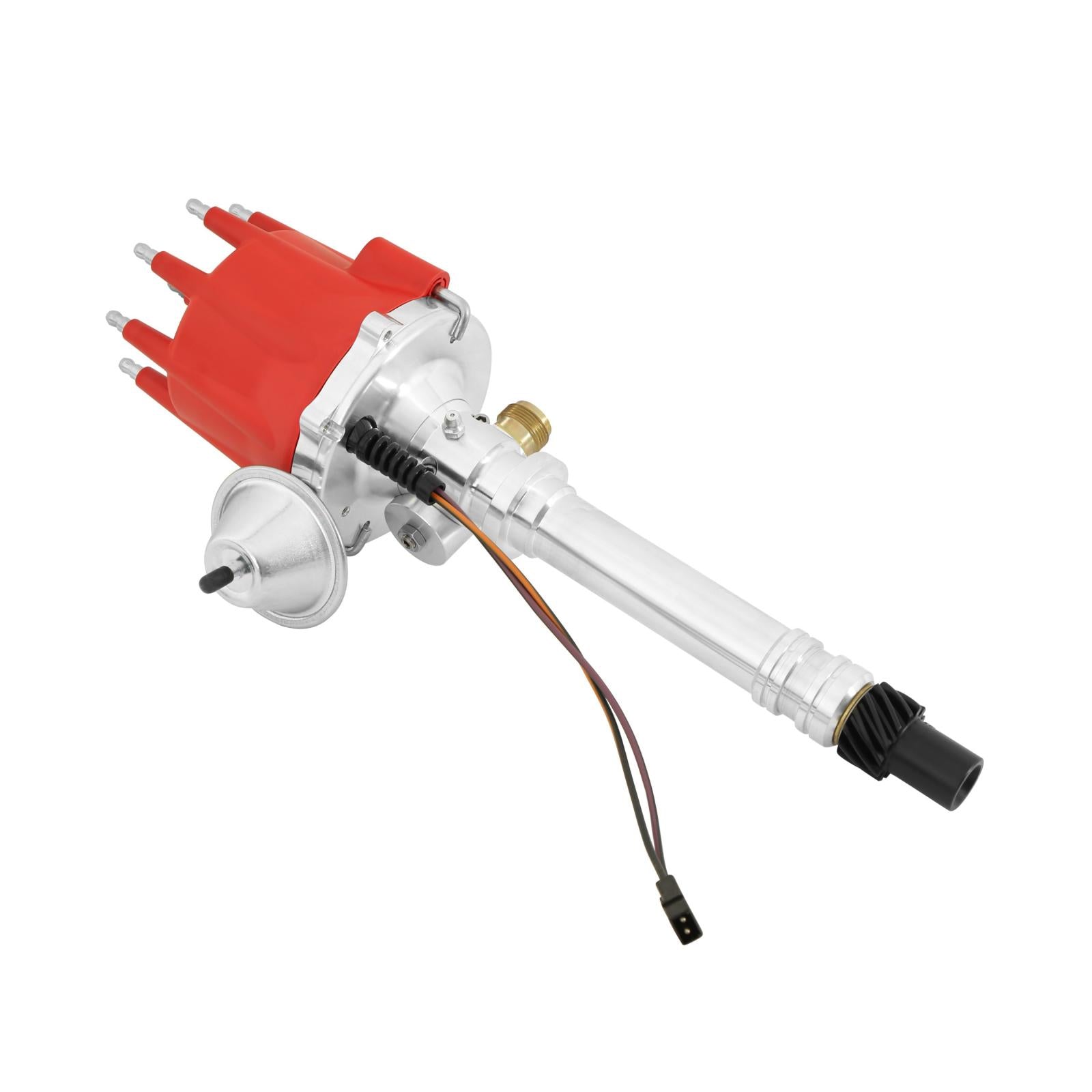 Corvette V8 Tach Drive Distributor W/Vacuum Advance Tach Drive Distributor For 63-74 Corvettes. Must Be Used With An 6, 7 Or 8-Series MSD Ignition-1