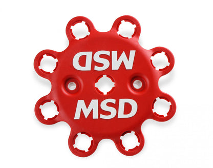 Distributor Ford 351C-460, Pro Billet, Small Cap, Steel Gear 'S Pro-Billet Small Diameter Distributor W/Red Cap And Steel Gear, Fits 351C, 351M, 400, 429, 460 With Iron Gear. Must Be Used With An 6, 7 Or 8-Series MSD Ignition-3