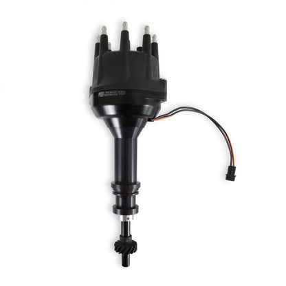 Black Ford 351C 460 Pro-Billet Distributor 'S Pro-Billet Small Diameter Distributor Black Housing And Cap With Iron Gear, Fits 351C, 351M, 400, 429, 460 With Iron Gear. Must Be Used With An 6, 7 Or 8-Series MSD Ignition