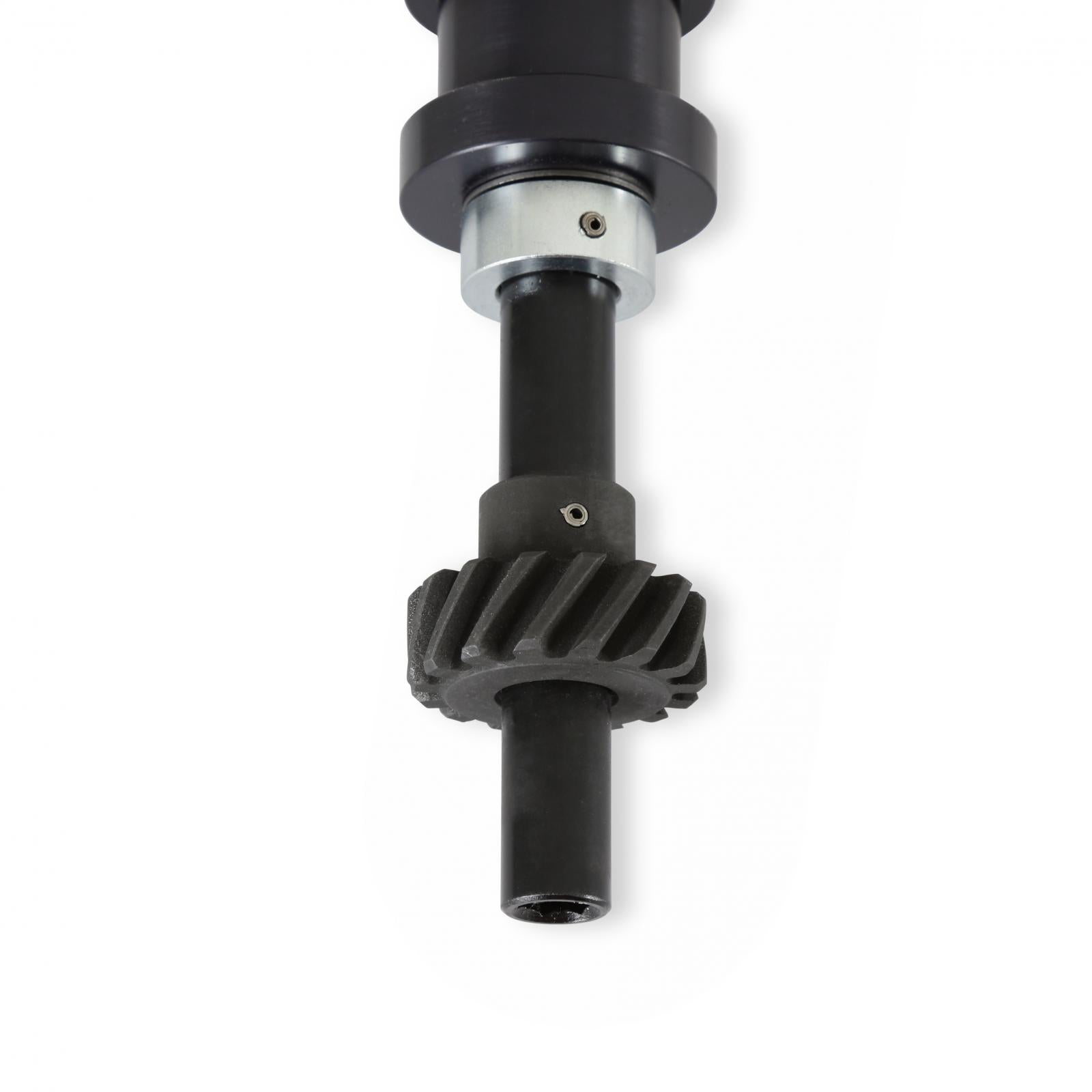 Black Ford 351C 460 Pro-Billet Distributor 'S Pro-Billet Small Diameter Distributor Black Housing And Cap With Iron Gear, Fits 351C, 351M, 400, 429, 460 With Iron Gear. Must Be Used With An 6, 7 Or 8-Series MSD Ignition-1