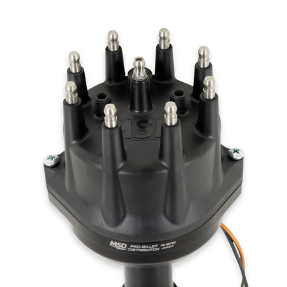 Black Ford 351W Pro-Billet Distributor All The Performance Of Our Pro-Billet Line Now In Black For Your Ford, Chevy Or Chrysler. Must Be Used With 6, 7, Or 8-Series MSD Ignition-2