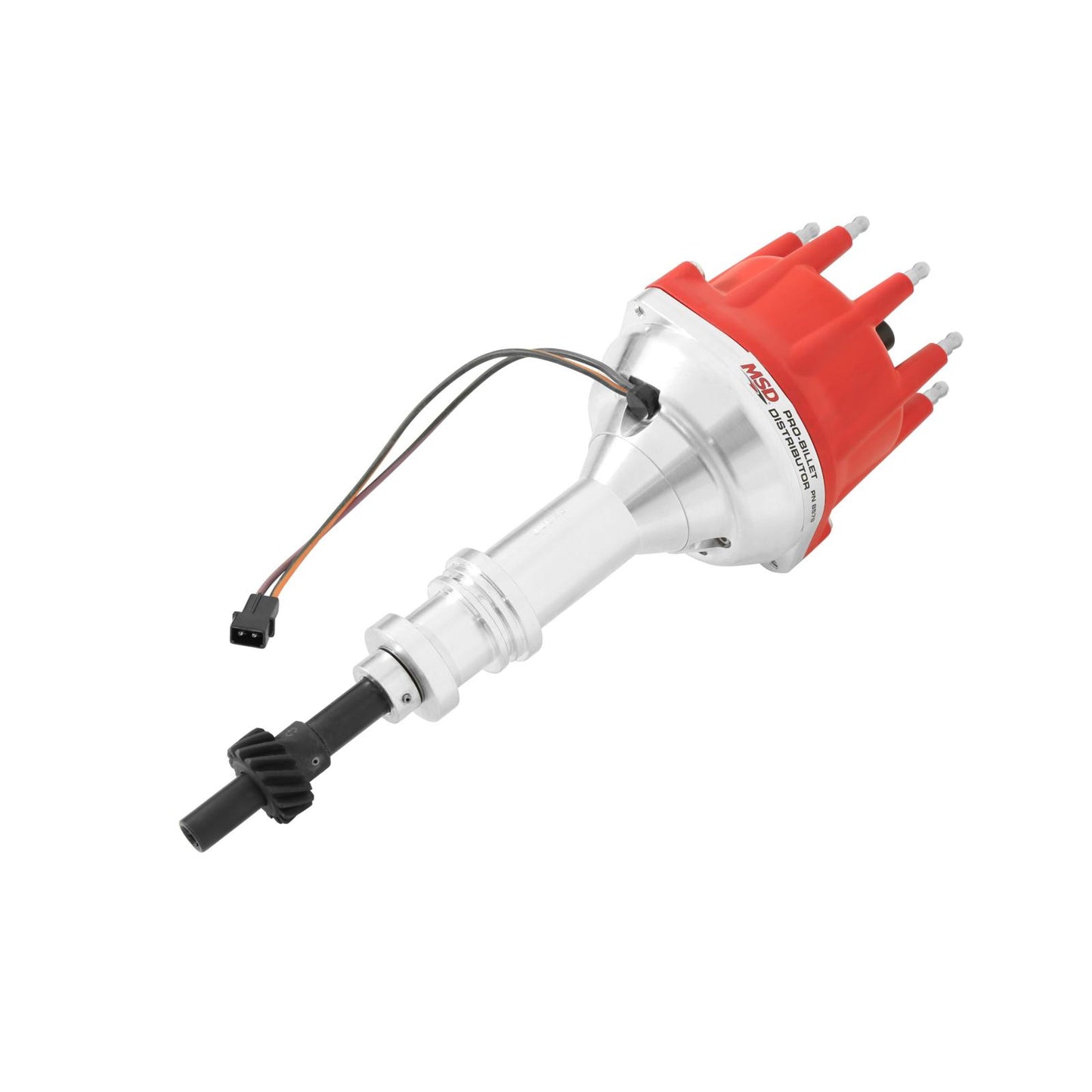 Ford 351W Small Diameter Pro-Billet Distributor Small Diameter Distributor For 351W, Includes Iron Gear. Must Be Used With An 6, 7 Or 8-Series MSD Ignition-2