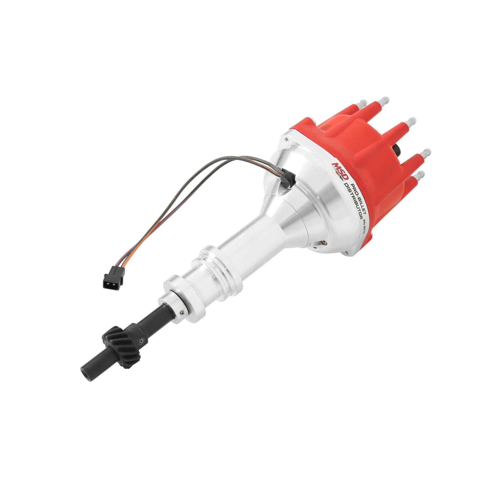 Ford 351W Small Diameter Pro-Billet Distributor Small Diameter Distributor For 351W, Includes Iron Gear. Must Be Used With An 6, 7 Or 8-Series MSD Ignition-2
