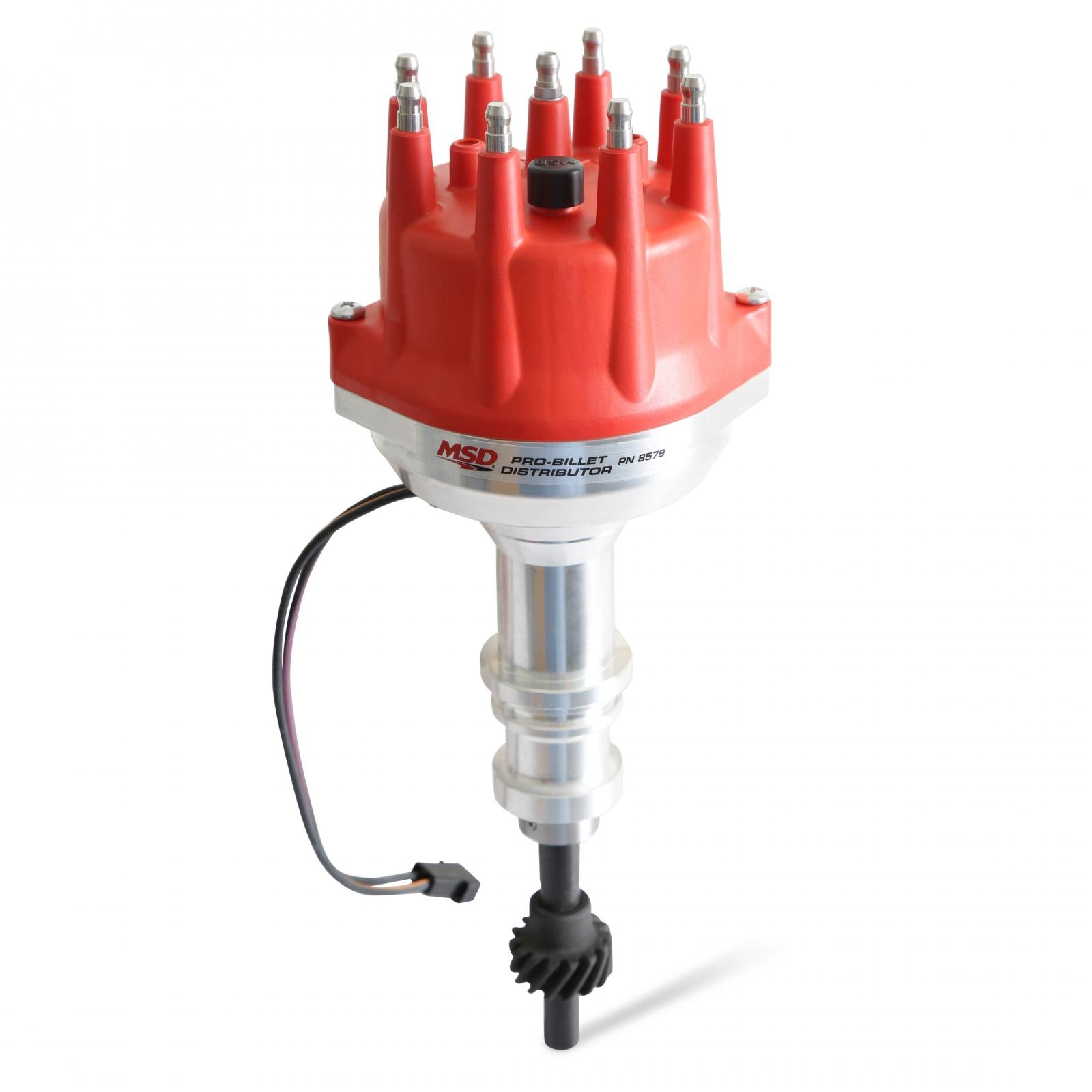 Ford 302 Small Diameter Pro-Billet Distributor Great For Blower Or Manifold Clearance. Fits 289/302 Engines, Includes Iron Gear. Must Be Used With An 6, 7 Or 8-Series MSD Ignition