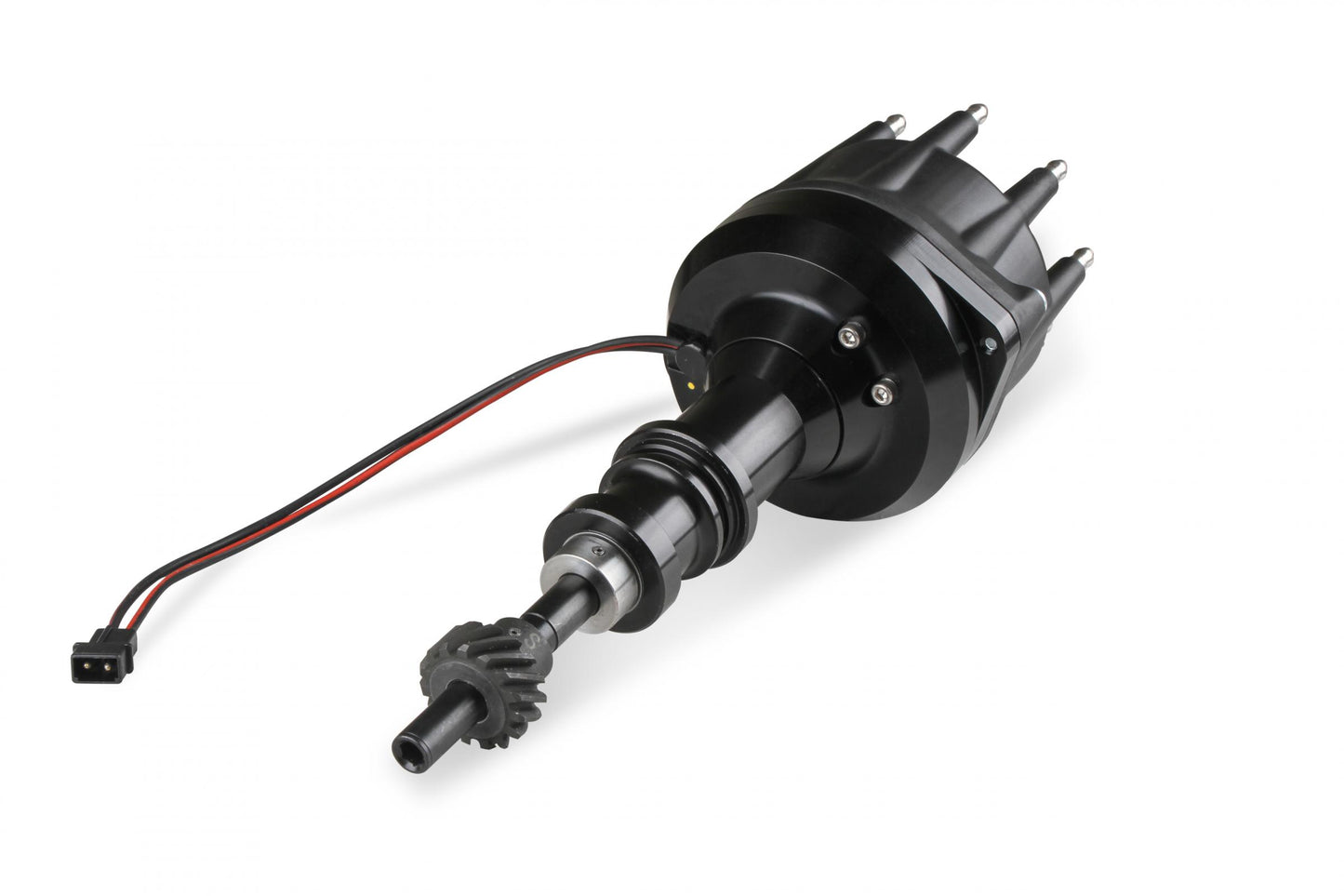 Black Distributor Ford 289-302, Pro Billet, Small Cap, Steel Gear 'S Black Small Diameter Distributor W/Steel Gear, Requires The Use Of 6, 7, 8 Series MSD Ignition-7