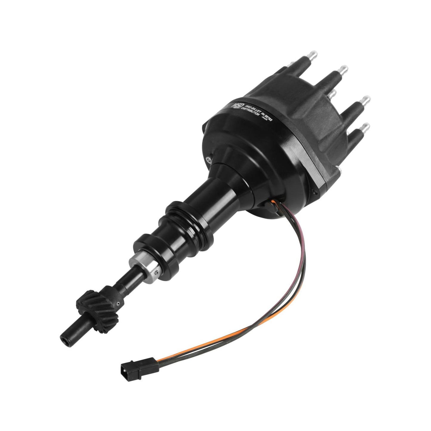 Black Ford 289/302 Pro-Billet Distributor All The Performance Of Our Pro-Billet Line Must Be Used With 6, 7, Or 8-Series MSD Ignition-1