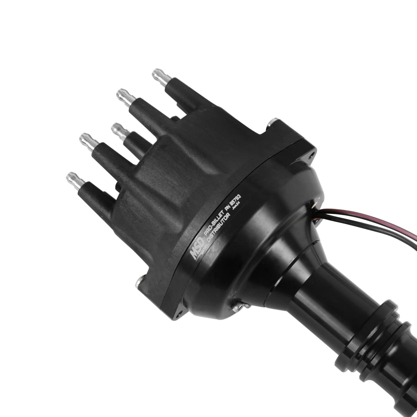 Black Ford 289/302 Pro-Billet Distributor All The Performance Of Our Pro-Billet Line Must Be Used With 6, 7, Or 8-Series MSD Ignition-3