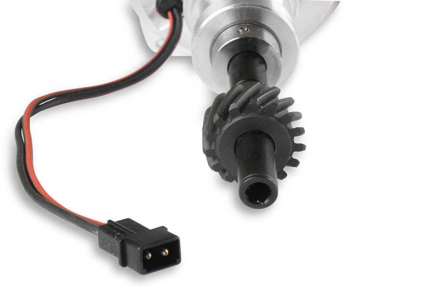 Distributor, Ford 289-302/Steel Gear/Holley Hi-Ram 'S Pro-Billet Small Diameter Distributor W/Red Cap And Steel Gear MSD Ignition-2