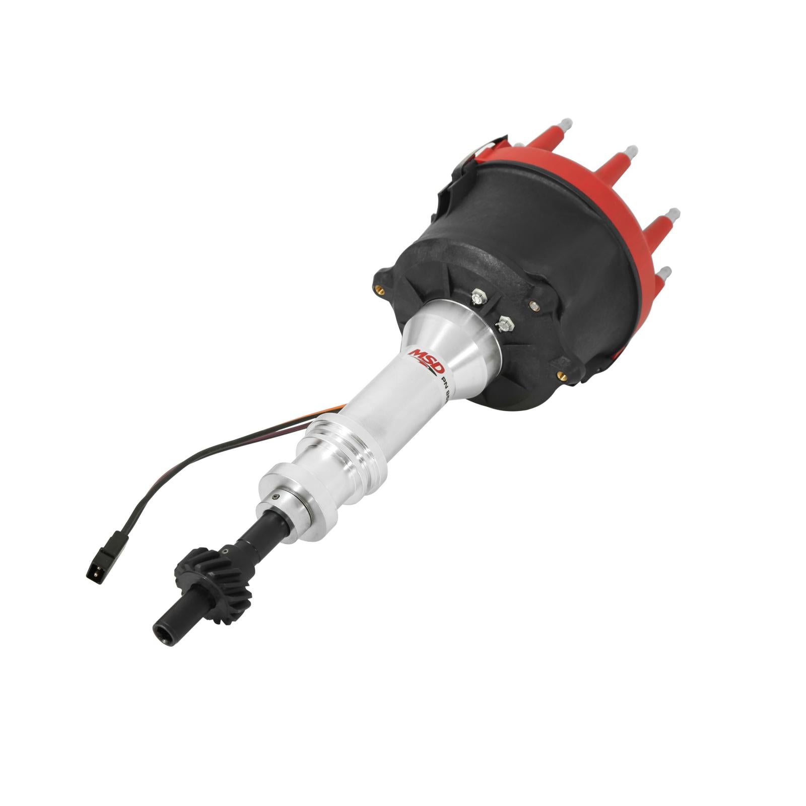 Ford V8 351C-460 Billet Distributor, Steel Gear Ford 351C 460 Billet Distributor With A Steel Gear Installed For Specific Camshaft Requirements MSD Ignition-2