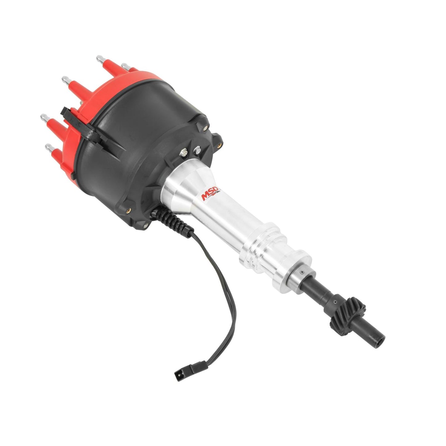 Ford 351W W/Edelbrock Victor Jr Billet Distributor For Use With Edelbrock Victor Jr. Intake Manifold, Includes Iron Gear MSD Ignition-1