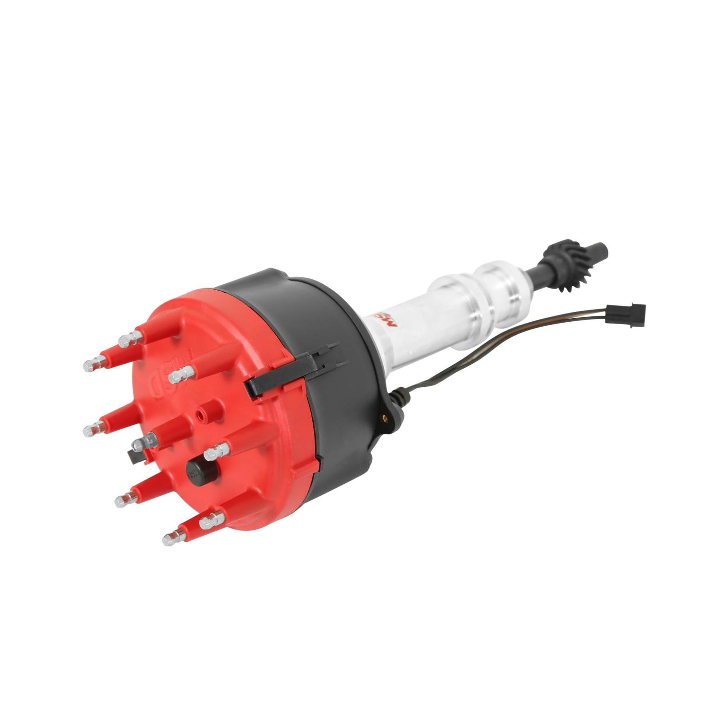 Ford 351W W/Edelbrock Victor Jr Billet Distributor For Use With Edelbrock Victor Jr. Intake Manifold, Includes Iron Gear MSD Ignition-4