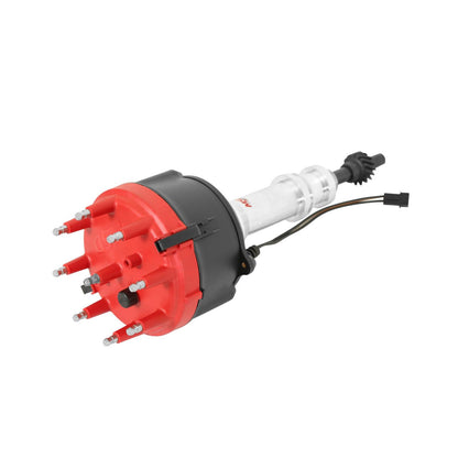 Ford 351W W/Edelbrock Victor Jr Billet Distributor For Use With Edelbrock Victor Jr. Intake Manifold, Includes Iron Gear MSD Ignition-4