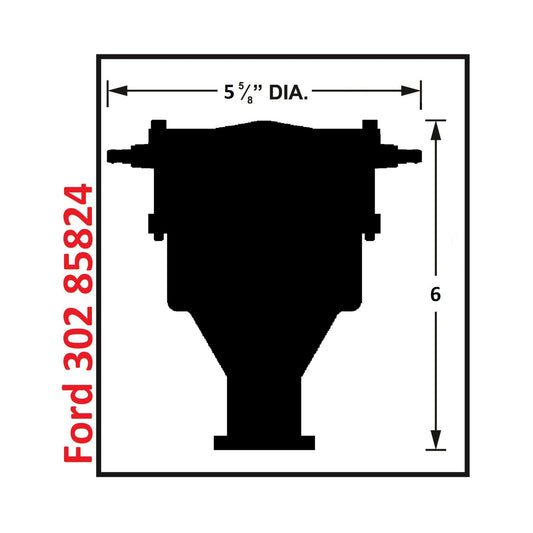 Ford 289 302 Crab Cap Distributor Low Profile, Magnetic Pickup Distributor Ideal For Clearing Blower Snouts, And For Any Application Where Height Is Critical MSD Ignition
