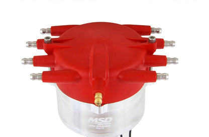 Ford 289 302 Crab Cap Distributor Low Profile, Magnetic Pickup Distributor Ideal For Clearing Blower Snouts, And For Any Application Where Height Is Critical MSD Ignition-3