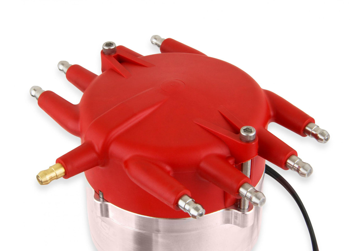 Ford 351W Crab Cap Distributor Low Profile, Magnetic Pickup Distributor Ideal For Clearing Blower Snouts, And For Any Application Where Height Is Critical MSD Ignition-3