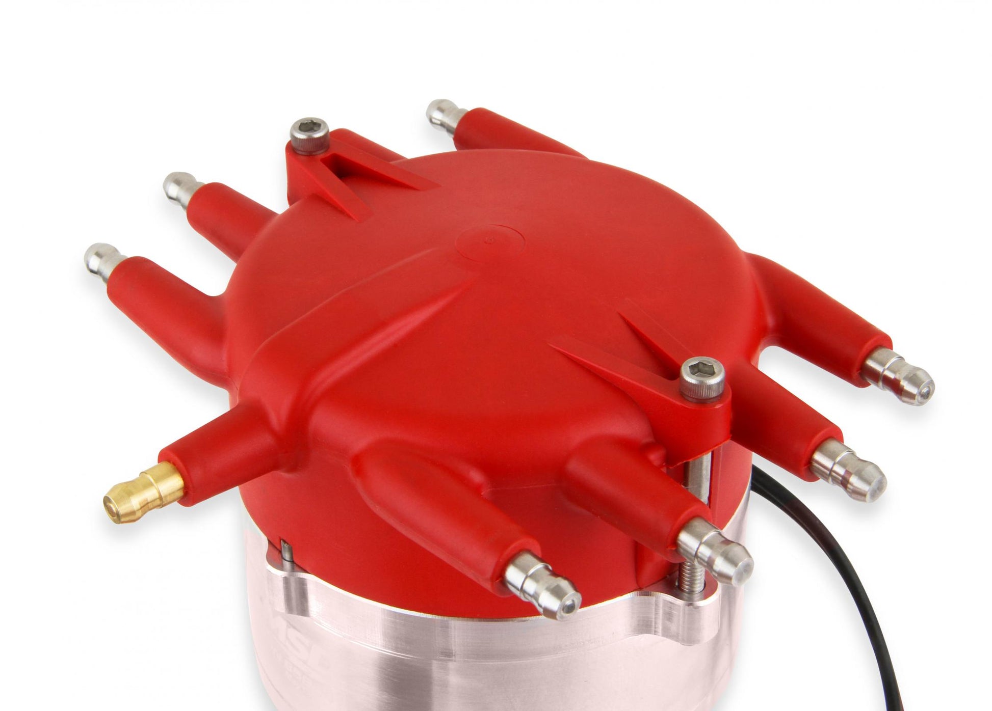 Ford 351W Crab Cap Distributor Low Profile, Magnetic Pickup Distributor Ideal For Clearing Blower Snouts, And For Any Application Where Height Is Critical MSD Ignition-3