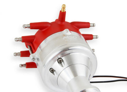 Ford 351W Crab Cap Distributor Low Profile, Magnetic Pickup Distributor Ideal For Clearing Blower Snouts, And For Any Application Where Height Is Critical MSD Ignition-4