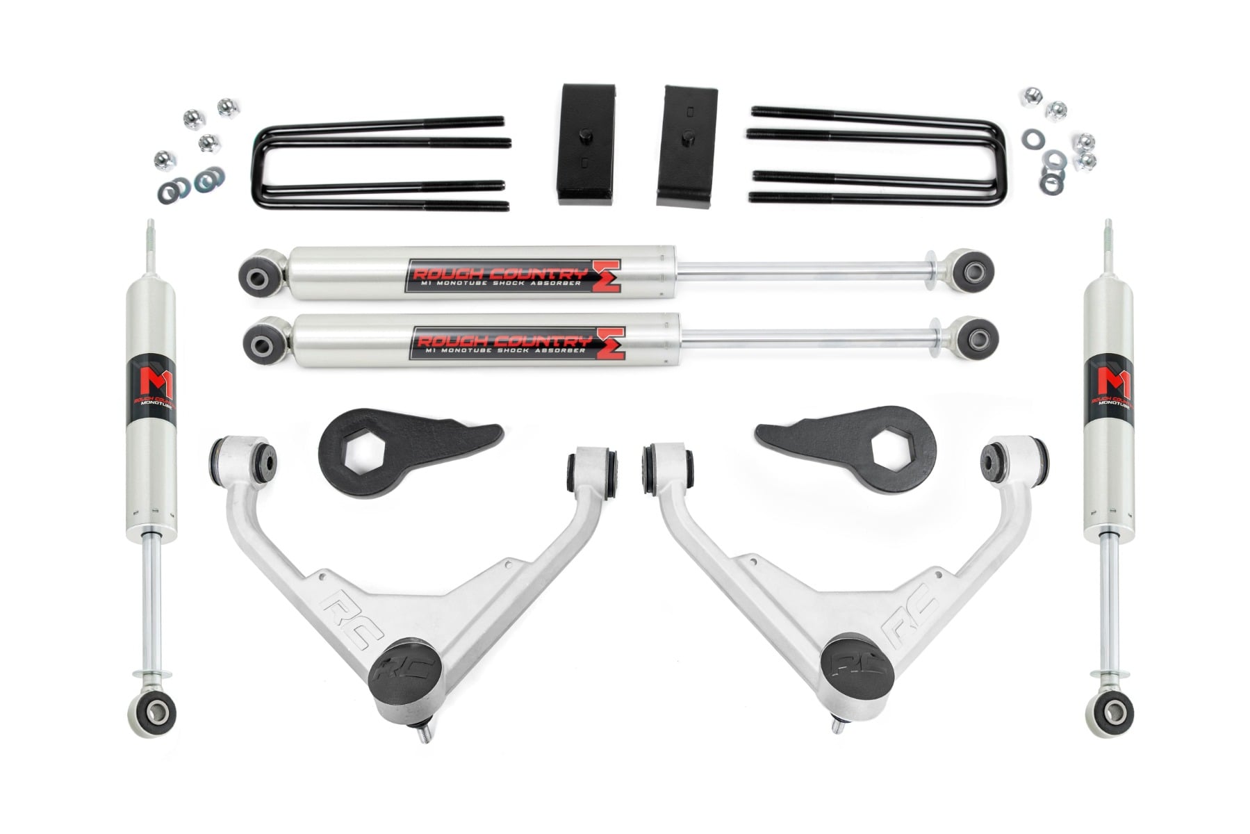 3 Inch Lift Kit M1 FK/FF Silverado/Sierra 2500HD/3500HD/Suburban 2500/Yukon XL 2500 (01-10) Rough Country