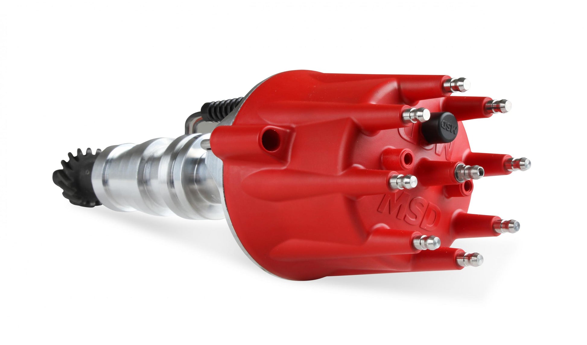 Distributor Ford Fe, Steel Gear 'S Pro-Billet Distributor W/Red Cap And Steel Gear, Requires The Use Of 6, 7, 8 Series MSD Ignition-11