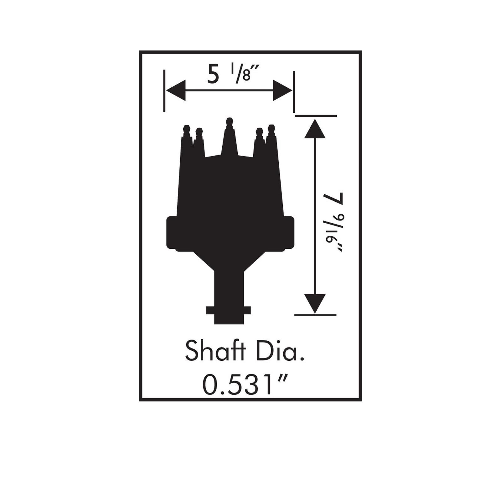 Ford Fe Pro-Billet Distributor Fits 332, 352, 360, 390, 406, 410, 427, 428 Fe Engines. Must Be Used With An 6, 7 Or 8-Series . Comes With An Iron Gear MSD Ignition-5