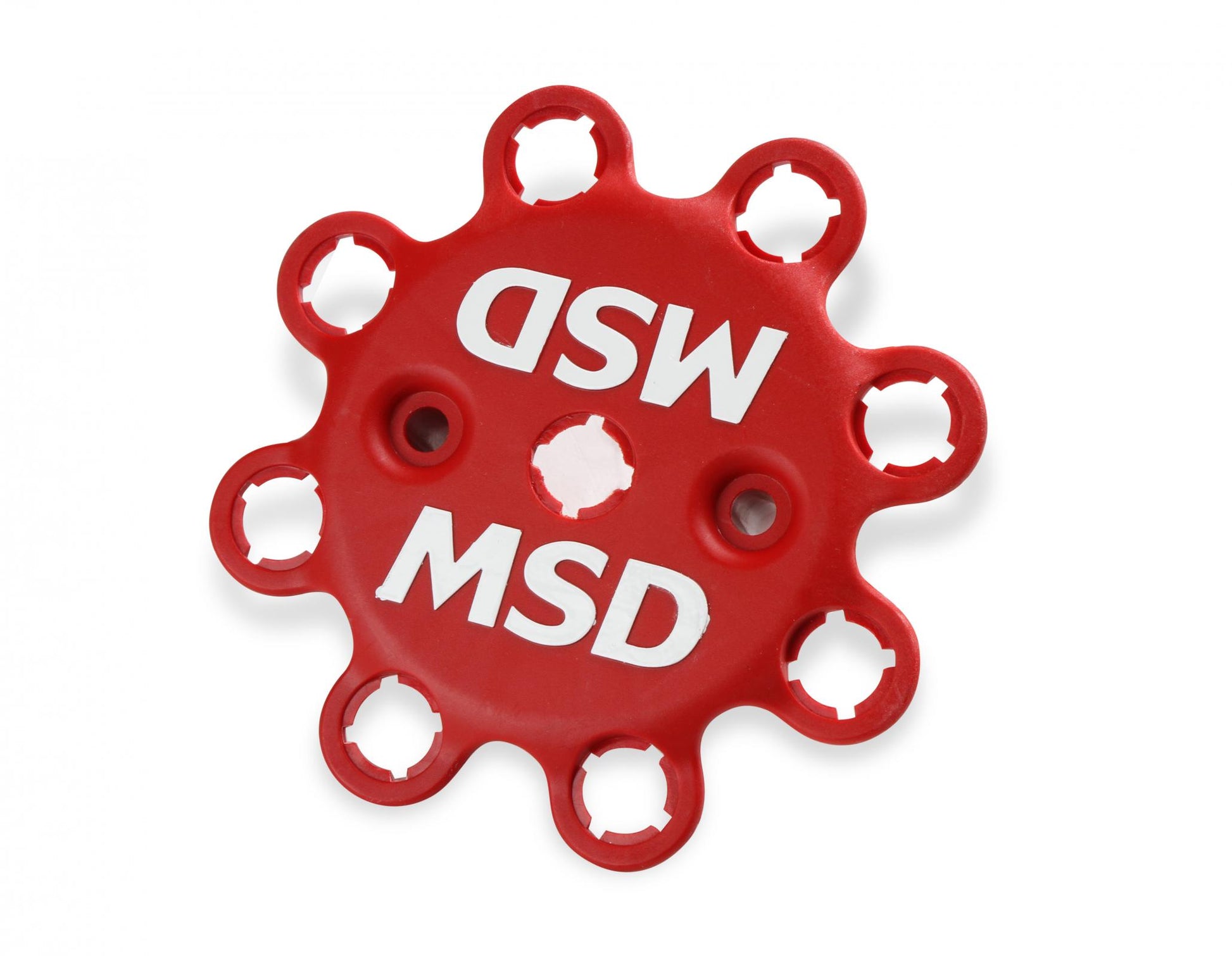 Distributor, Ford Fe, Ready-To-Run, Steel Gear 'S Pro-Billet Distributor With Small Diameter Red Cap And Ready To Run W/Vacuum Advance And Steel Gear, No Box Needed MSD Ignition-13