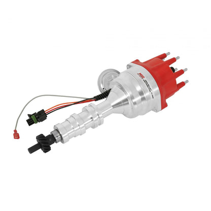 Ford Fe Ready-To-Run Distributor Fits 332, 352, 360, 390, 406, 410, 427, 428 Fe Engines. Ready-To-Run Distributors Include A Built-In Module. No Control Required. Includes An Iron Gear And A Rev Limiter MSD Ignition-2