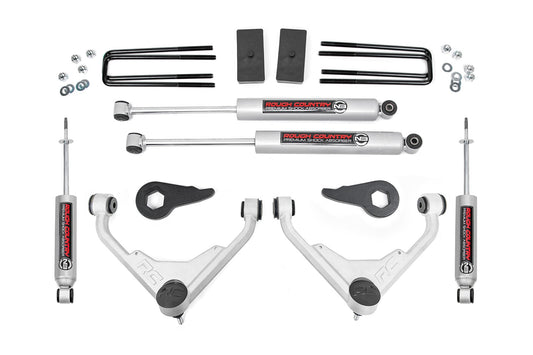 3 Inch Lift Kit Silverado/Sierra 2500HD/3500HD/Suburban 2500/Yukon XL 2500 (01-10) Rough Country