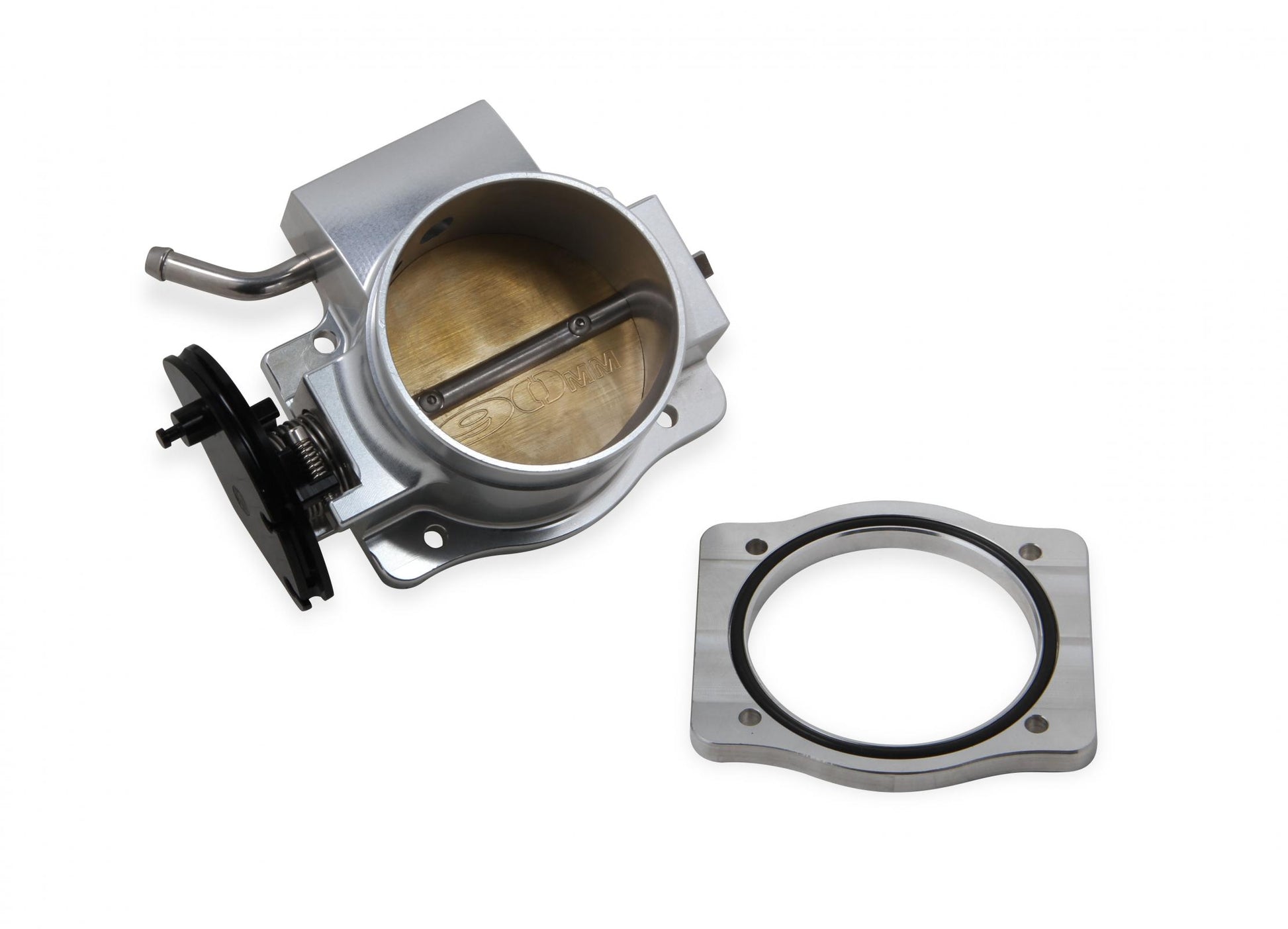 Throttle Body 90Mm Throttle Body With Logo For 2011-Present Ford Coyote 5.0L Holley Sniper EFI-7
