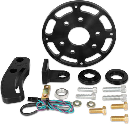 Crank Trigger Wheel Kit Flying Magnet Sbc 6.25 In. Small Block Chevy Use With 6/7/8 Series MSD Ignition