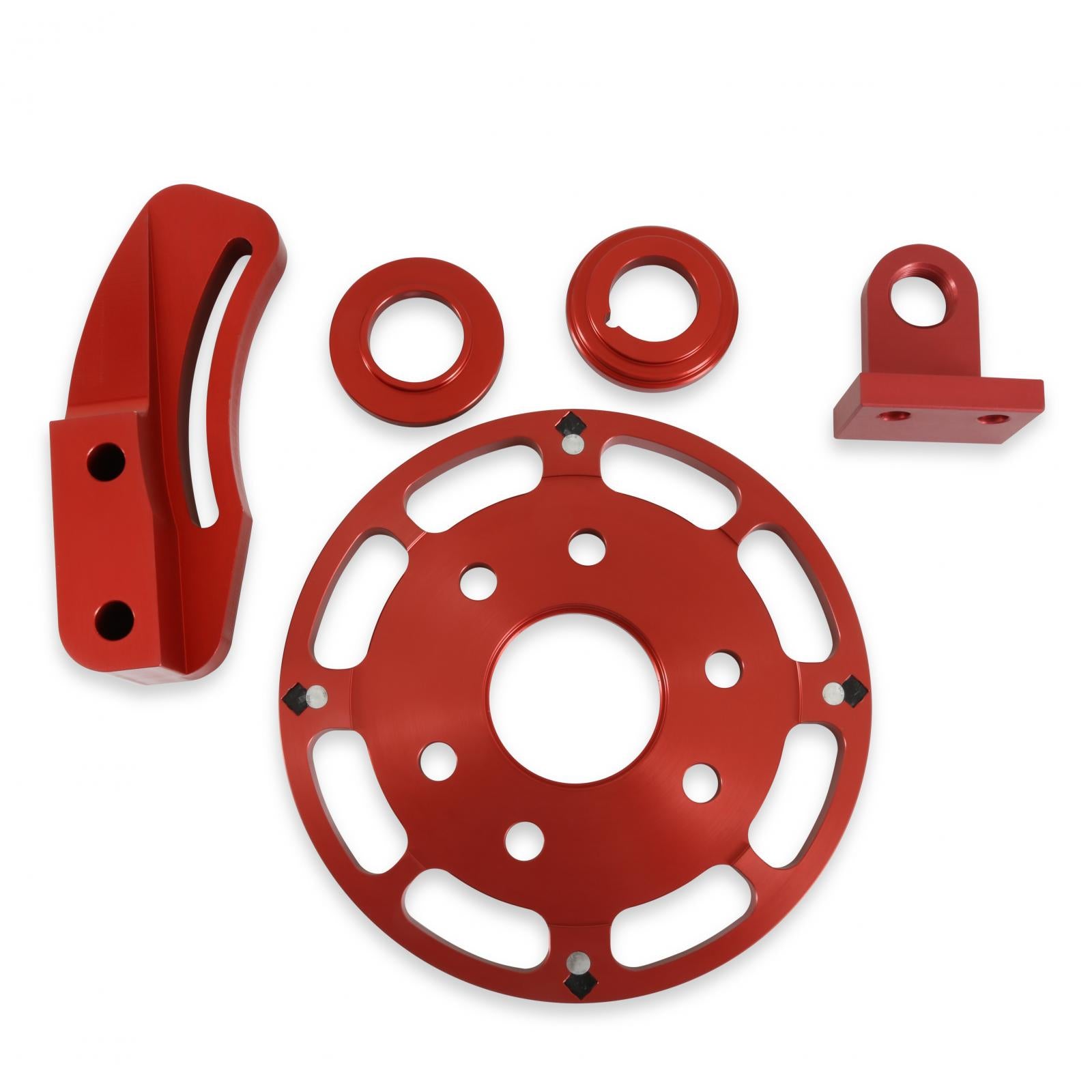 Crank Trigger Wheel Kit Flying Magnet Sbc 6.25 In. Small Block Chevy Use With 6/7/8 Series MSD Ignition-2