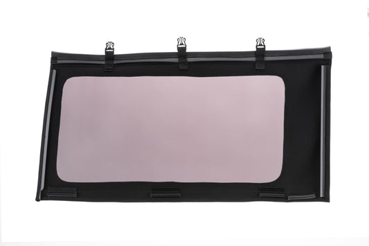 Replacement Drivers Side Window Factory Soft Top only 21-Present Ford Bronco 4 Dr Black Twill MasterTop-1