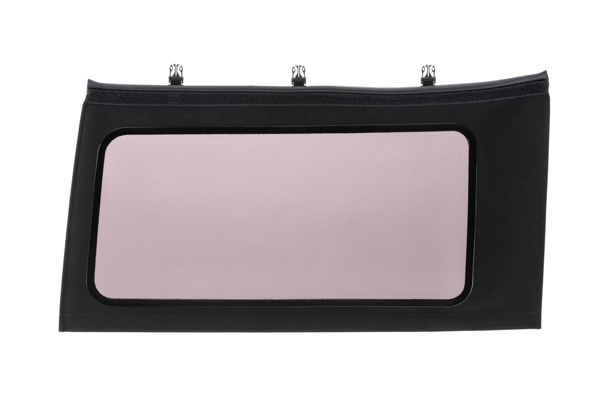 Replacement Passenger Side Window Factory Soft Top only 21-Present Ford Bronco 4 Dr Black MasterTop-1