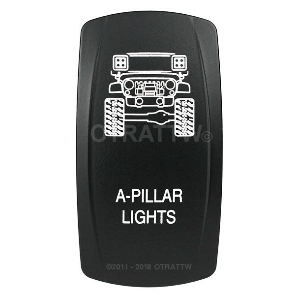 JK A-Pillar Lights (Contura V Rocker) - Universal sPOD