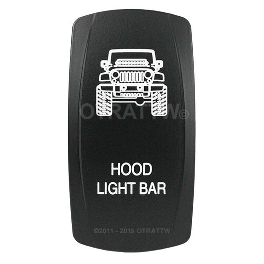 Switch, Rocker JK Hood Light Bar sPOD
