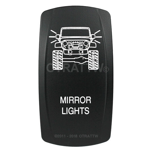 Switch, Rocker JK Mirror Lights sPOD