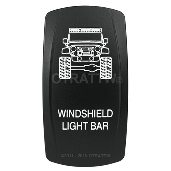 Switch, Rocker JK Windshield Light Bar sPOD