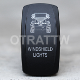 Switch, Rocker TJ Windshield lights sPOD