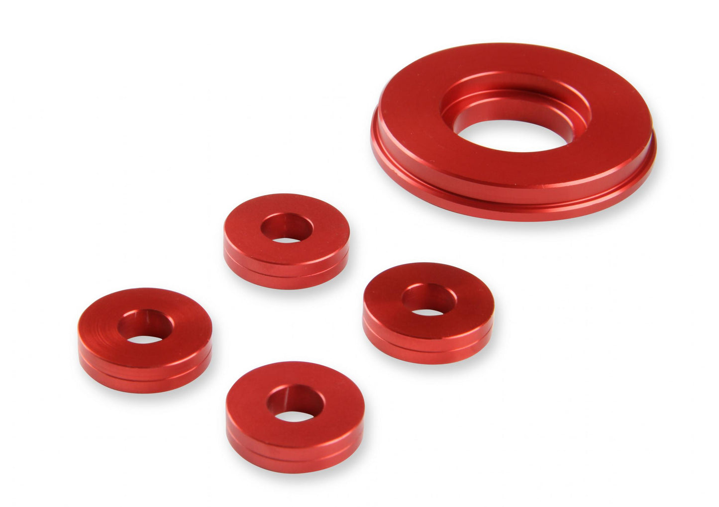 Crank Trigger Wheel Kit Flying Magnet Hall-Effect Sbc 7 In. Small Block Chevy Crank Trigger Kit 7 In. Wheel/Hall-Effect Sensor/Adjustable Timing Pointer Red MSD Ignition-7