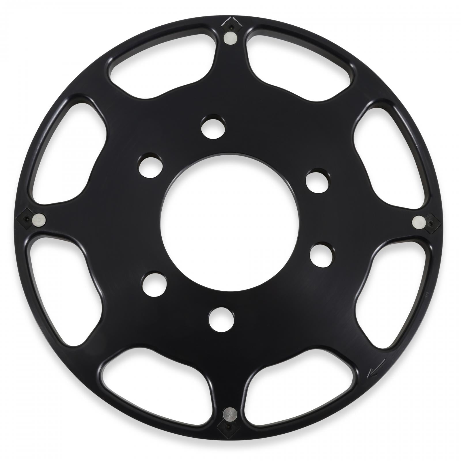 Crank Trigger Wheel Kit Flying Magnet Sbc 7 In. Small Block Chevy Use With 6/7/8 Series Black MSD Ignition-1