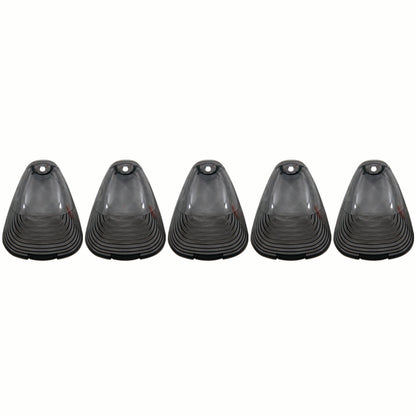 Roof Marker Light Smoke Lens 5 Pc. LED Replacement For Factory Cab Lights Only Does Not Include Harness Ford F-250/F-350 Super Duty 1999-2015, Ford F-450 Super Duty 2008-2015 AnzoUSA